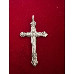 Vintage Sterling Silver Cross Crucifix
